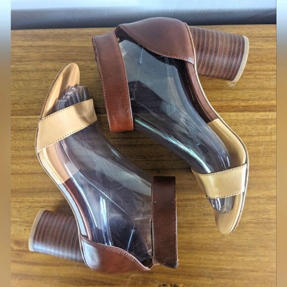 Jeffrey Campbell Neutral Purdy Heel sz 7 1/2 - Picture 12 of 15